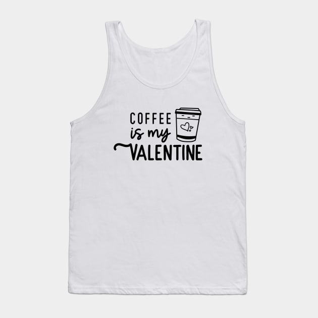 Coffee Valentine Tank Top by thegoldenyears